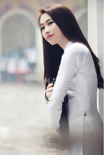 Женская однотонная традиционная одежда aodai из Вьетнама, вьетнамское платье ao dai, вьетнамские костюмы, вьетнамская одежда, восточное платье