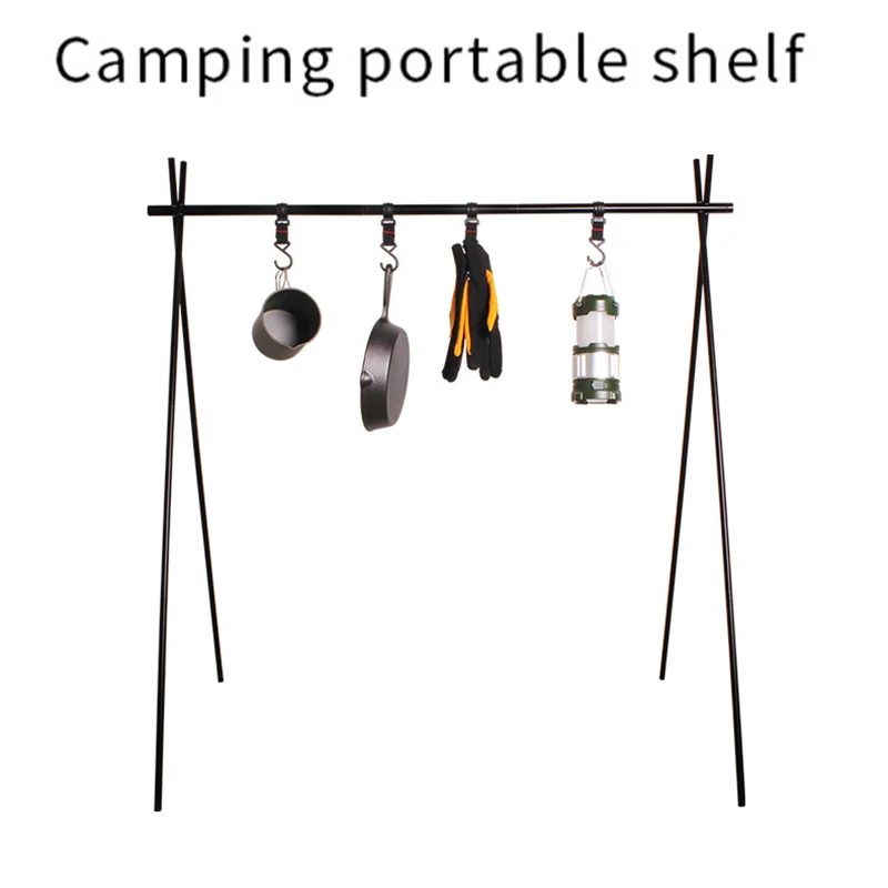 

Подвесная стойка для кемпинга, съемный Штатив для лампы подставка для фонаря, кронштейн для лампы, алюминиевый штатив для решетки подставка...