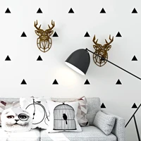 nordic style wallpaper ins modern simple geometry black and white triangle living room bedroom tv background wall wallpaper