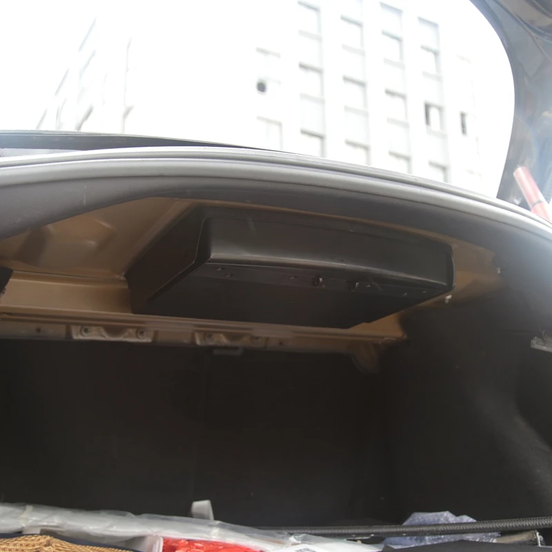 Купить Для Tesla Model 3 2017-2019 Автомобильный багажник верхняя коробка для хранения Внутренний органайзер чехол автомобильные аксессуары Дешево Для Tesla Model 3 2017-2019 Автомобильный багажник верхняя коробка для хранения Внутренний органайзер чехол автомобильные аксессуары