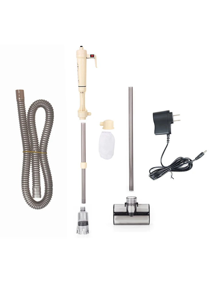 

1set Updated Aquarium Gravel Cleaner Fish Tank Washer Water Changer Pump Filter Battery Electric Syphon Manual Cleaner Tool