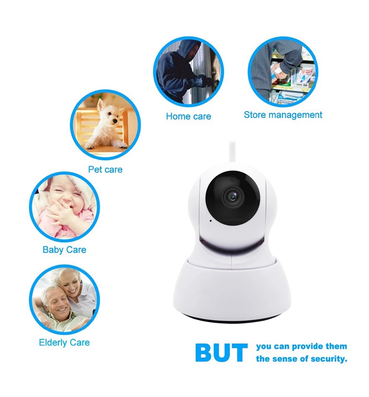 1080P 720P IP камера безопасности WiFi Беспроводная CCTV наблюдения ИК Ночное Видение P2P