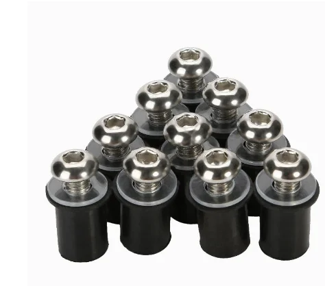 Комплект болтов для крепления ветрового стекла мотоцикла 5 мм винтовые гайки KTM SMC