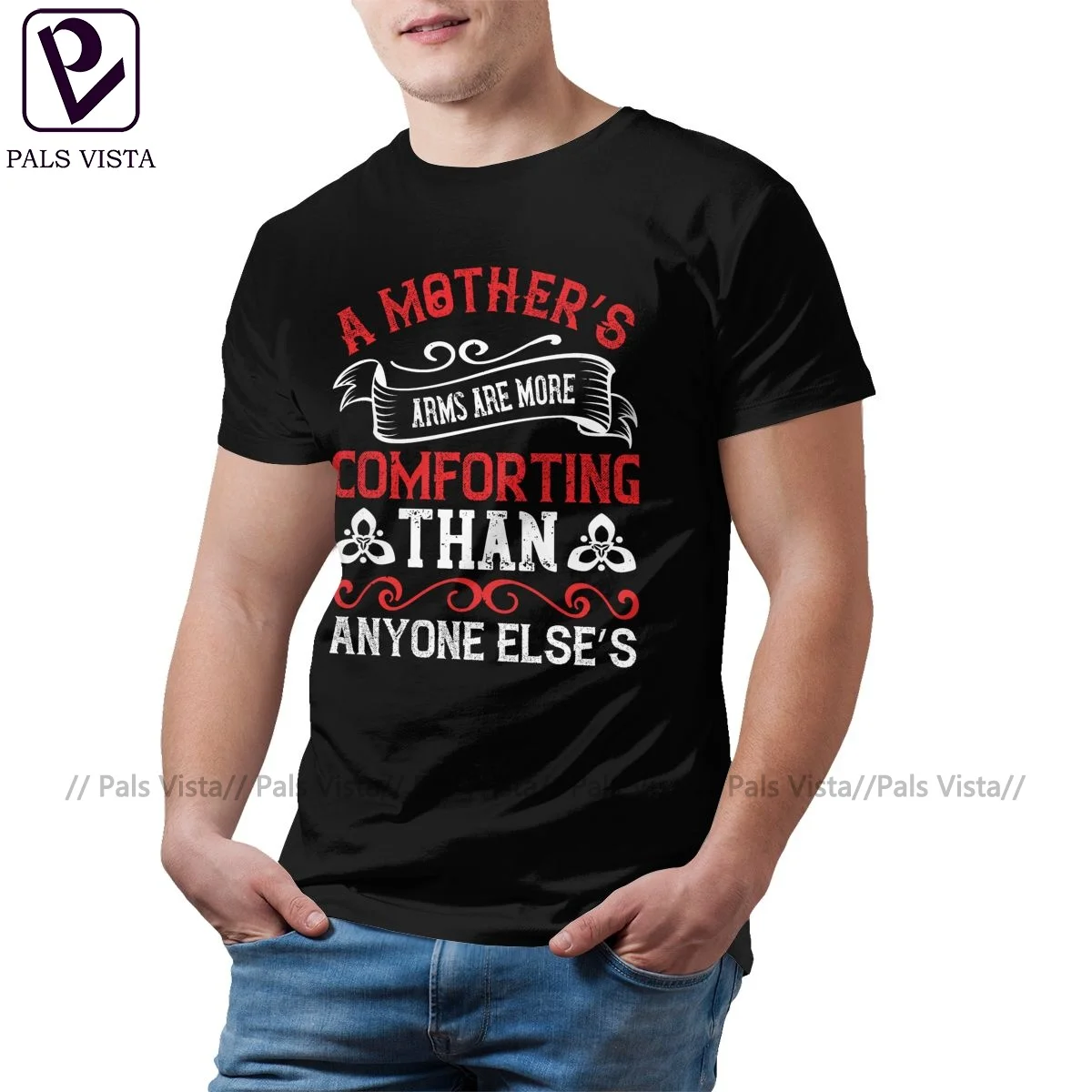 

Mom Tshirt Cute Cotton Short Sleeve T Shirt Print Summer T-Shirt Male 3xl