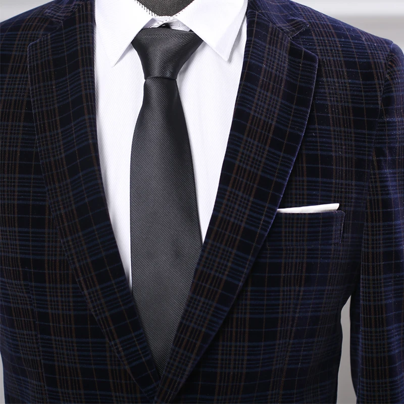 Мужская деловая куртка классического дизайна повседневное пальто однобортный