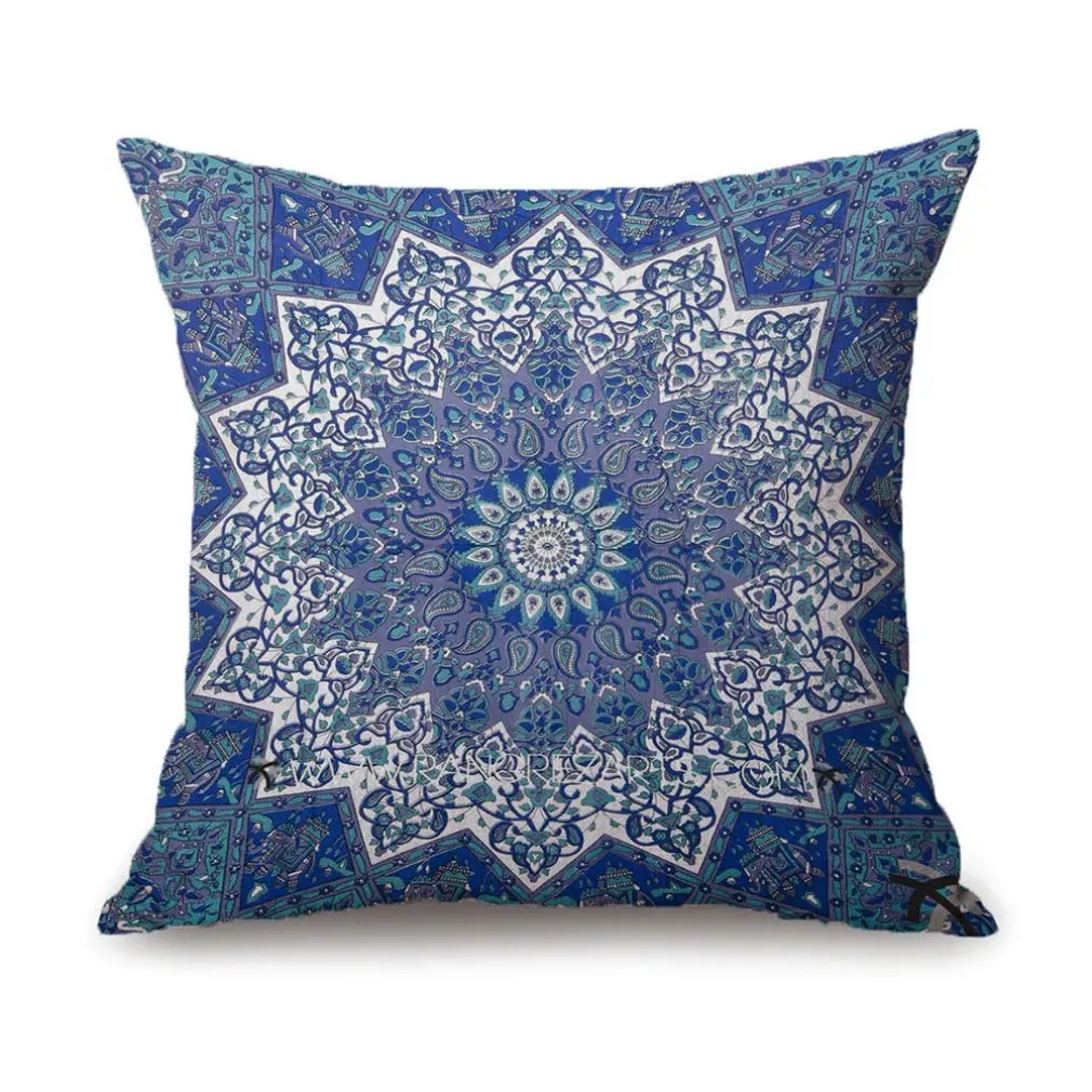 Мульти края Подушка Чехол Реверсивный со сверкающими блёстками диван талии