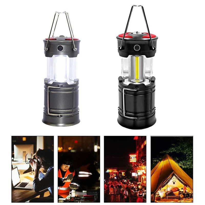 

Outdoor Camp Lantern LED Camping Light USB Flashlight Dimmable Spotlight Work Light Waterproof Searchlight Emergency Light