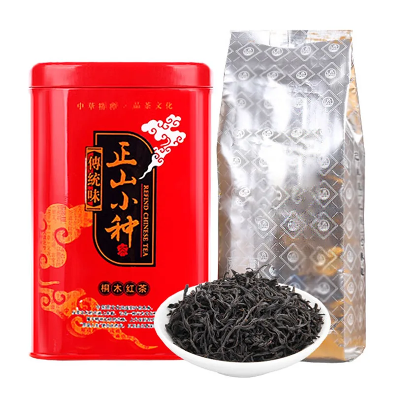 

2020 Smoked Flavor Lapsang Souchong Chinese Black Chinese Tea 200g For Gift Pack
