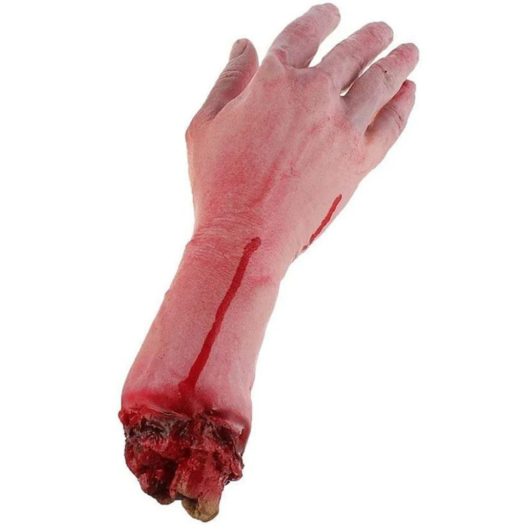 Жизнь Размеры Страшно Кровавый кровь тела Запчасти для Хэллоуина вечерние