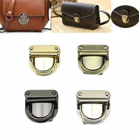 1pcs metal durable clasp turn lock twist lock for diy handbag bag purse luggage hardware closure bag parts accessories