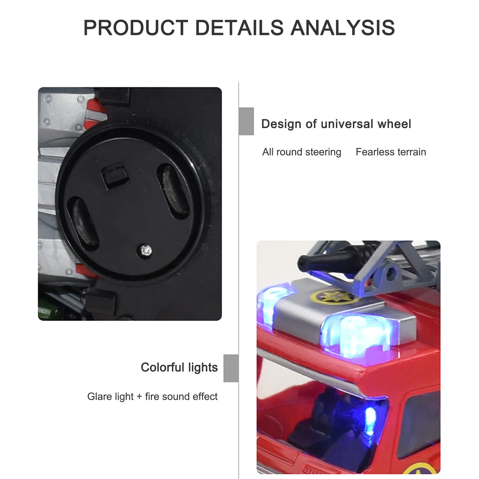 

Spray Water Truck Toy Fireman Fire Truck Car Music Light Educational Toys Boy Kids Toy Gift Fashion Relaxing