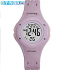 Детские часы для девочек и мальчиков, спортивные водонепроницаемые часы с хронографом и светодиодной сигнализацией, цифровые наручные часы, детский подарок, Montre