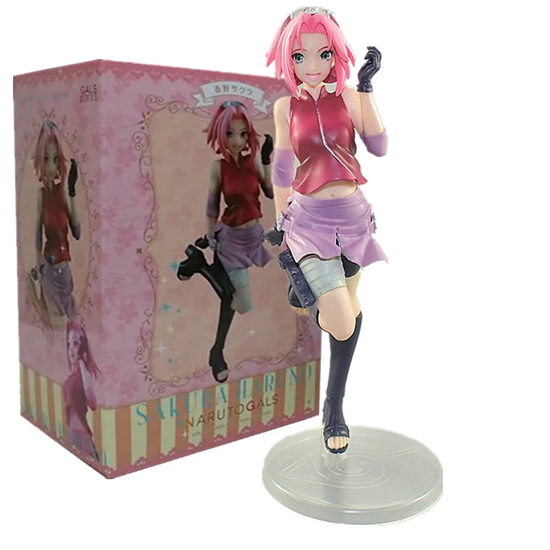 Статуэтка Наруто примерно 22 см Храмовая Haruno Sakura Фигура аниме Коллекционная ПВХ