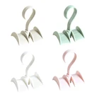 Новая сумка для хранения гардероба крюк сумка костюмы Хранение Кошелек сушилка Подвесная подставка держатель 360 градусов вращения Органайзер стержень вешалка