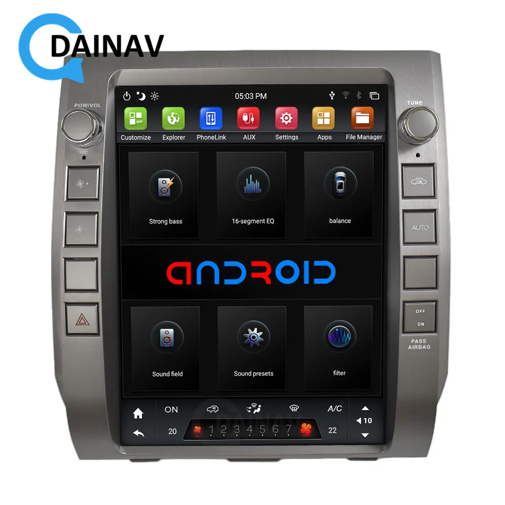 Автомобильный радиоприемник на Android с GPS-навигацией для Lexus GX470 Toyota Land Cruiser Prado 120
