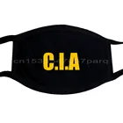 Маска CIA-забавная маска в стиле ретро ФБР, фреды США, Необычные наряды, лекарства, крутая Повседневная маска для прайдов, Мужская Унисекс, новая маска;