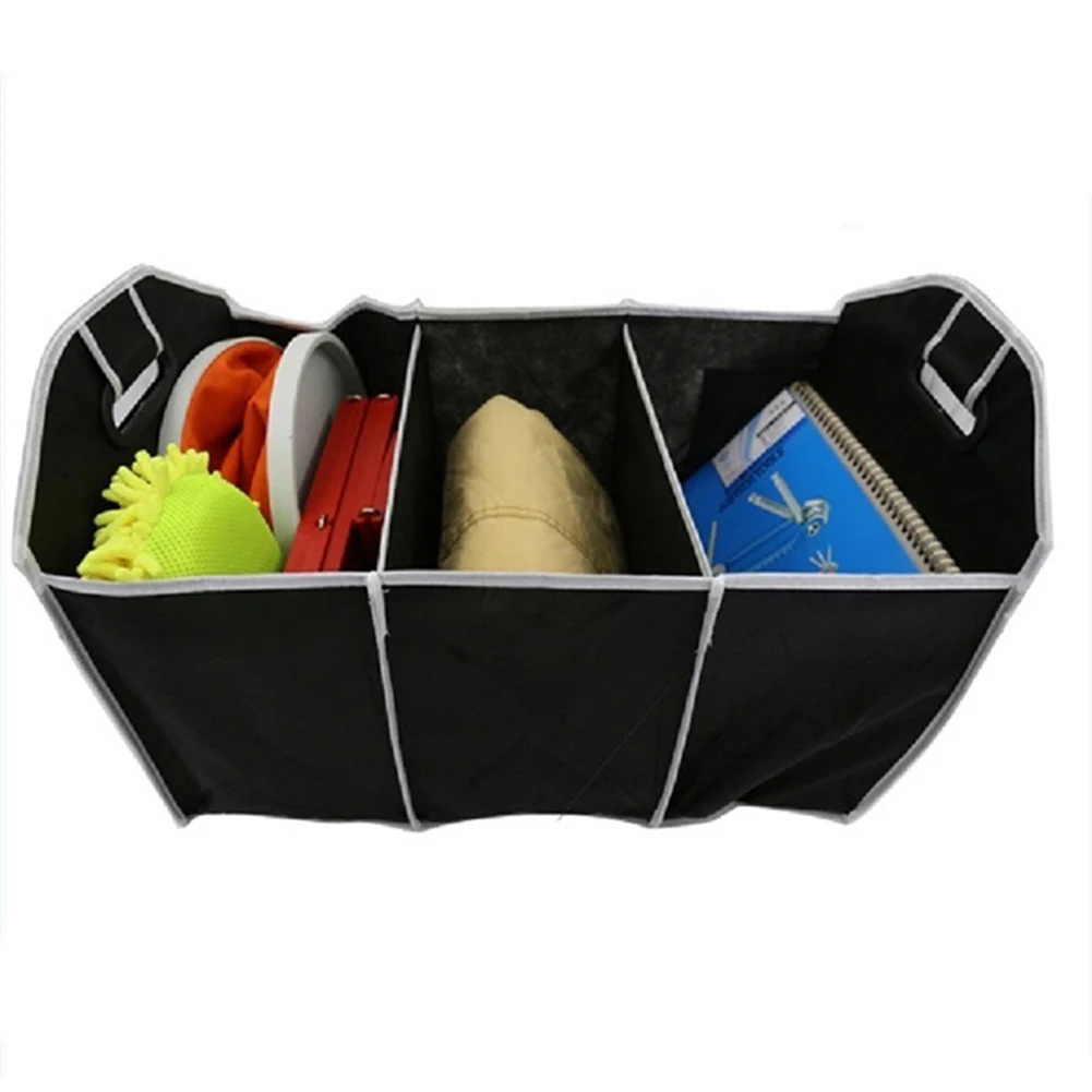 Автомобильный Органайзер в багажник контейнер для хранения игрушек и пищевых