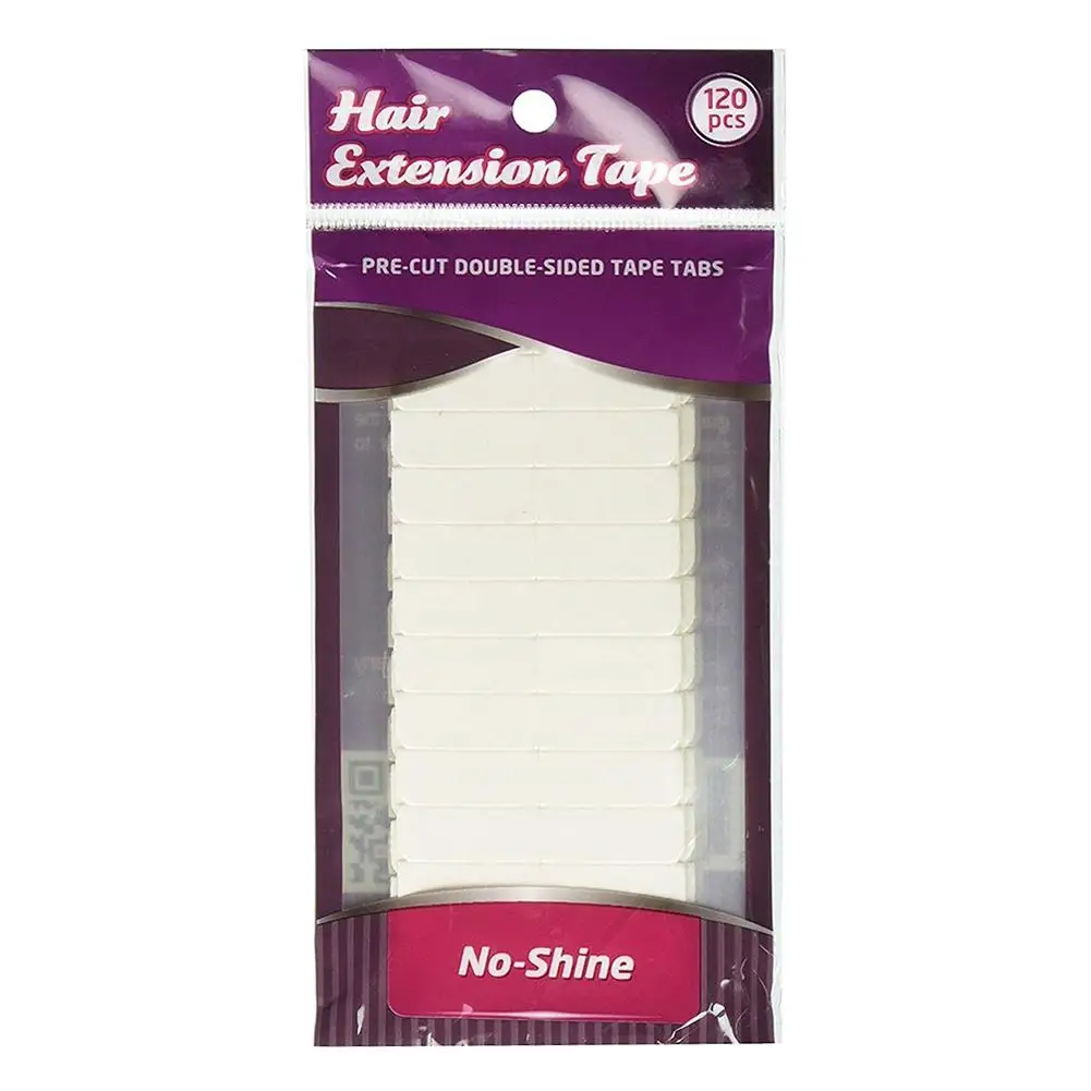 

10*12 шт./лот белая не блестящая лента для наращивания волос Клейкая Двусторонняя лента водонепроницаемая для наращивания волос/кружевной па...