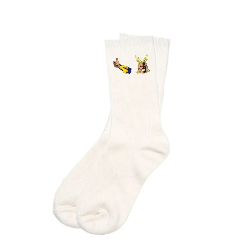 

My Hero Academia Crew socks man anime Casual cotton mens sock warm sox standard men autumn winter trendy Adult calcetines hombre