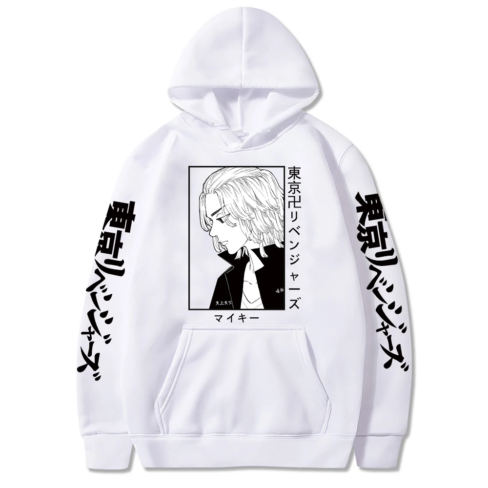 

2021 Anime Tokyo Revengers Manjiro Sano Cosplay Men Hoodies Unisex cool Hooded Sweatshirts Cozy Tops Pullovers for Women/Men