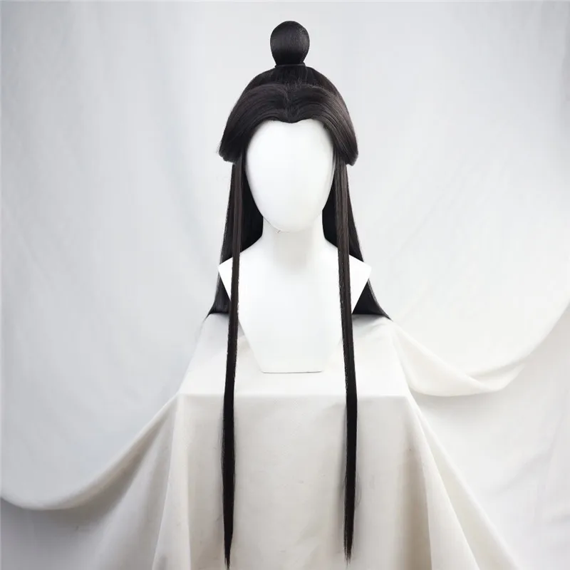 

Eraspooky Unisex Xie Lian Cosplay Costume Tian Guan Ci Fu Cosplay Xielian wigs Bamboo Hat Prop White Han Fu Anime Outfit