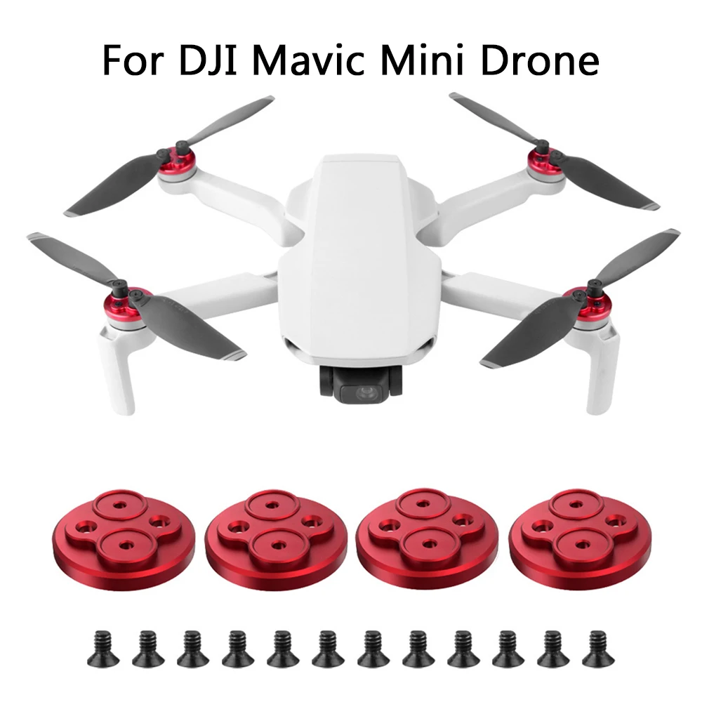 4 шт./компл. пылезащитный Анти-Царапины крышки двигателя DJI Mavic мини-Дрон Алюминий