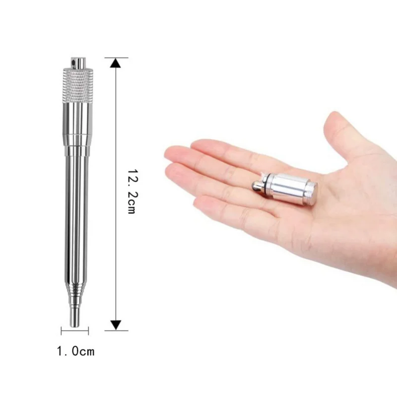 

Stainless Steel Outdoor Cooking Survival Blow Fire Tube Portable Fire Aid Tube Retractable Camping Blow Fire Tube Lighter 2021
