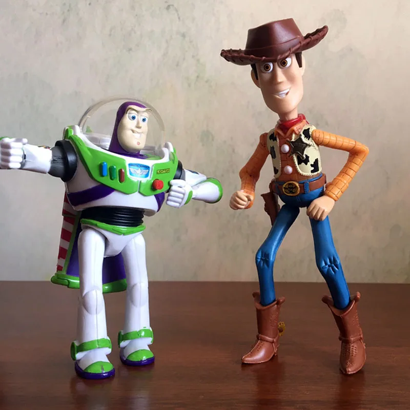 Экшн-фигурки Disney Pixar История игрушек Вуди Базз Лайтер игрушки модель модели