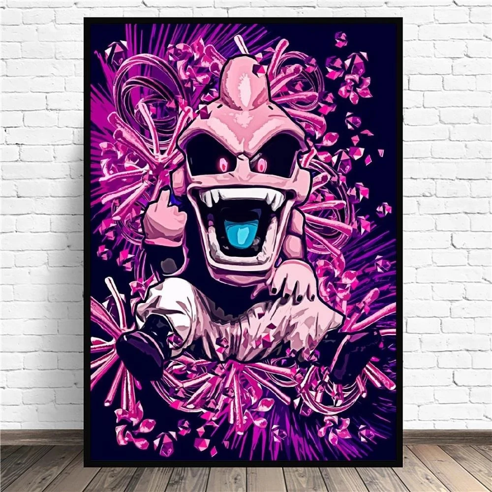 

Artwork Interesting Anime Print Poster Pictures Wall Modern Minimalist Bedroom Living Room Modular Canvas Painting Home Decor