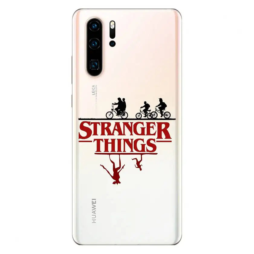 TPU Мягкий силиконовый чехол для телефона huawei Mate20 Mate10 Pro Lite P30 P20 P10 P8Lite Plus Stranger Thing Сезон 3 задняя крышка - Цвет: TPU