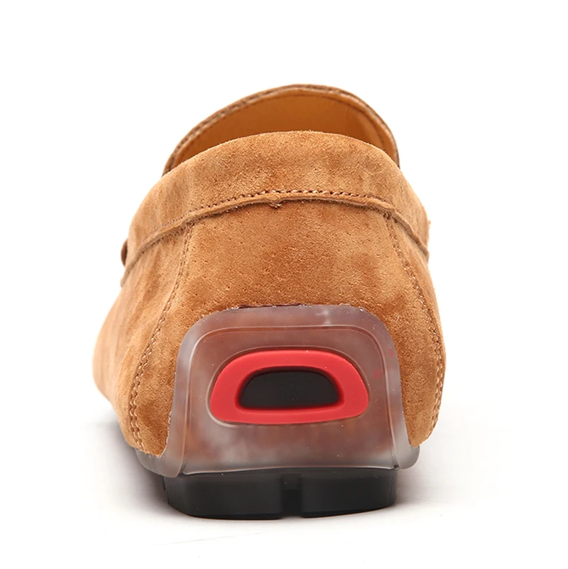 Genuine Leather Men Casual Shoes High Quality Soft Moccasins Loafers Breathable Slip On Driving Flats Plus Size 48 | Обувь