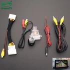 Камера заднего вида для Mazda 3 Mazda3 BM хэтчбек, 720P, объектив рыбий глаз, 170 градусов, 14  17, оригинальный экран с адаптером