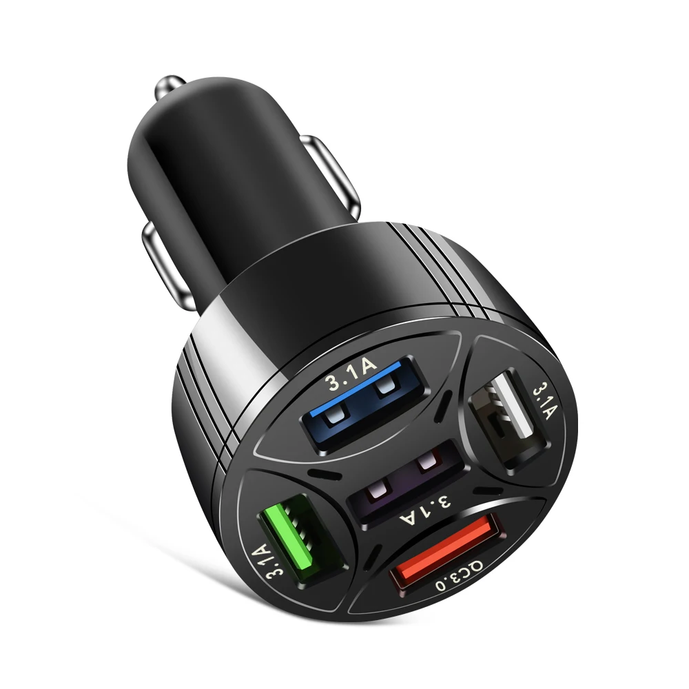 5 Ports USB Car Charge Quick LED Fast Charging for HAVAL H1 H2 H3 H5 H6 H7 H8 H9 M4 M6 Concept B COUPE F7x SC C30 C50 | Автомобили и