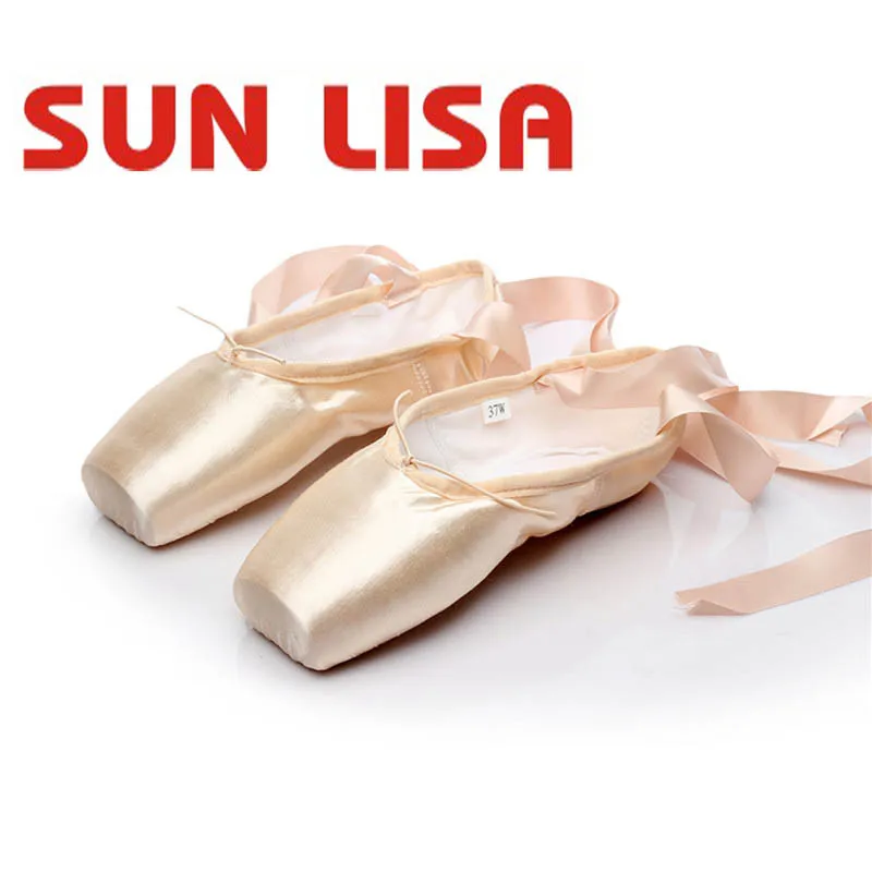 Высококачественные Женские танцевальные туфли SUN LISA на жесткой подошве для