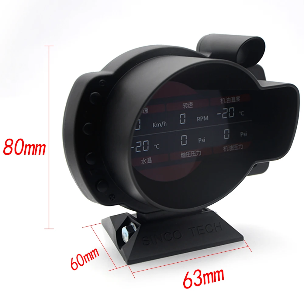 Новинка универсальный автомобильный измеритель 10000 об/мин повышающее напряжение