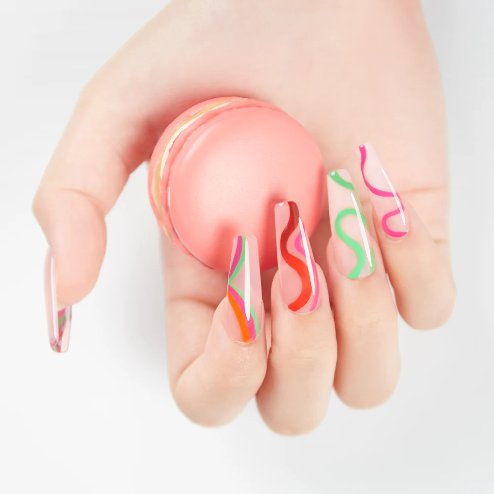 Термальный Цветной Гель-лак для ногтей 12 цветов лайнер художественный гель