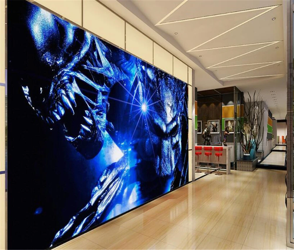 Фон для фотосъемки с изображением инопланетных воинов Интернета|background painting|custom