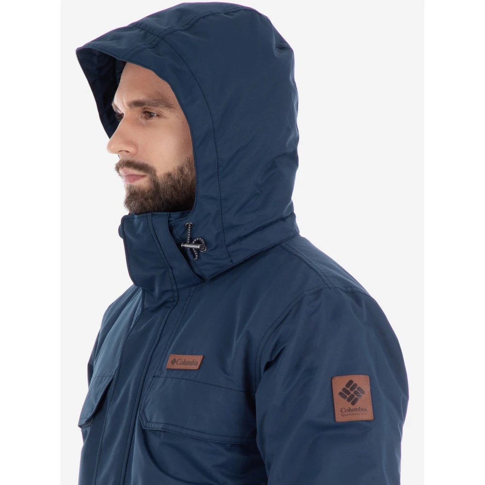 Куртка утепленная мужская columbia rugged path синий | Спорт и развлечения