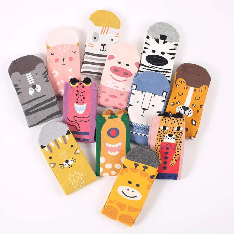 Веселые женские носки с принтом из мультфильма Осьминог Happy woman|Носки| |