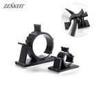 10 шт., самоклеящиеся зажимы для кабелей с фиксированным сиденьем, держатель для шнура, фиксированные зажимы для автомобиля, ПК, мыши, телевизора