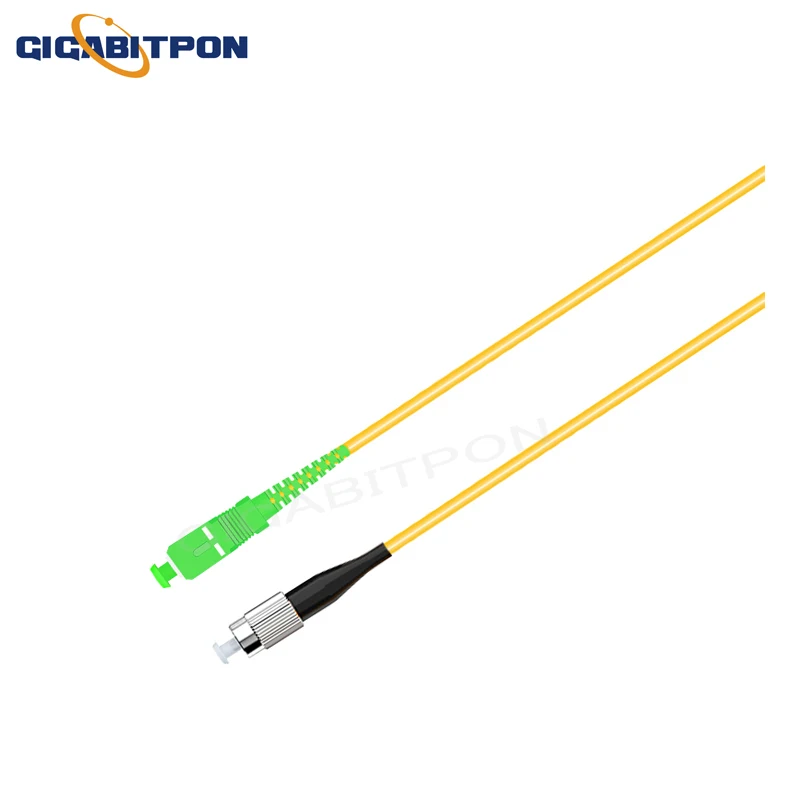 SC-FC Patch Cord SC/APC-FC/UPC Patch Cord Single Mode Simplex 2.0 mm Fiber Fibra Optica FTTH (10PCS/pack)