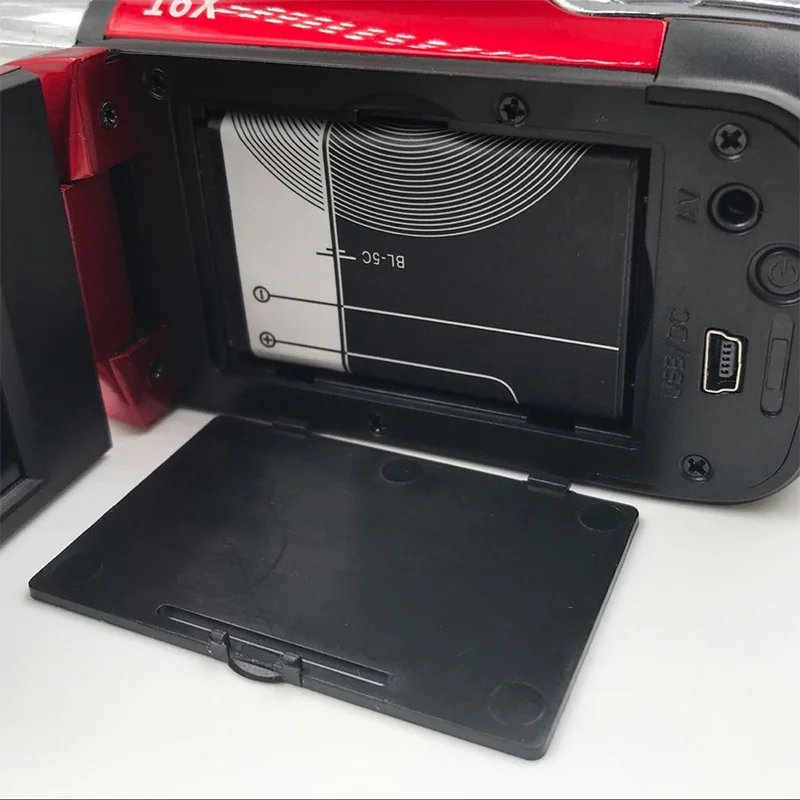 Мини Портативная 2 7 дюймовая цифровая видеокамера с TFT ЖК экраном Full HD 16x Zoom DV Camera