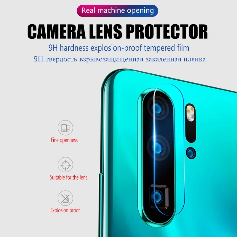 

3PCS camera glass for huawei p20 p30 p40 lite p20 p30 lite p40 pro lite E p smart plus 2019 tempered Lens protective glass film