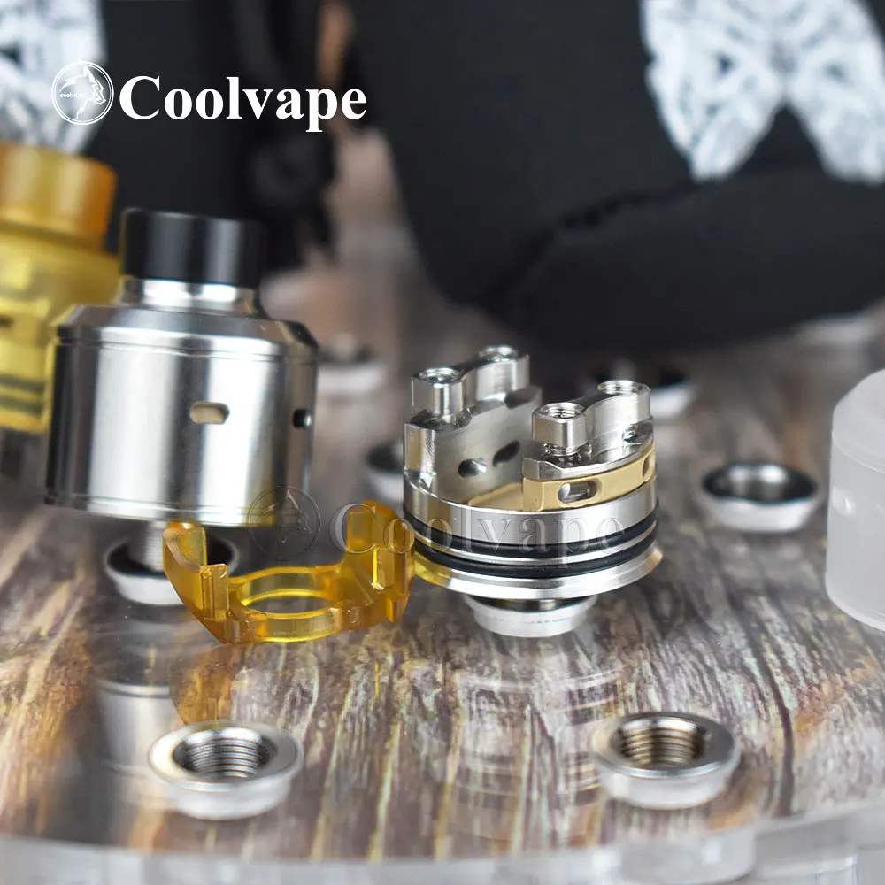 Атомайзер для электронной сигареты Wolf coolvape hadaly цитадела RDA Hadaly rda обслуживаемый