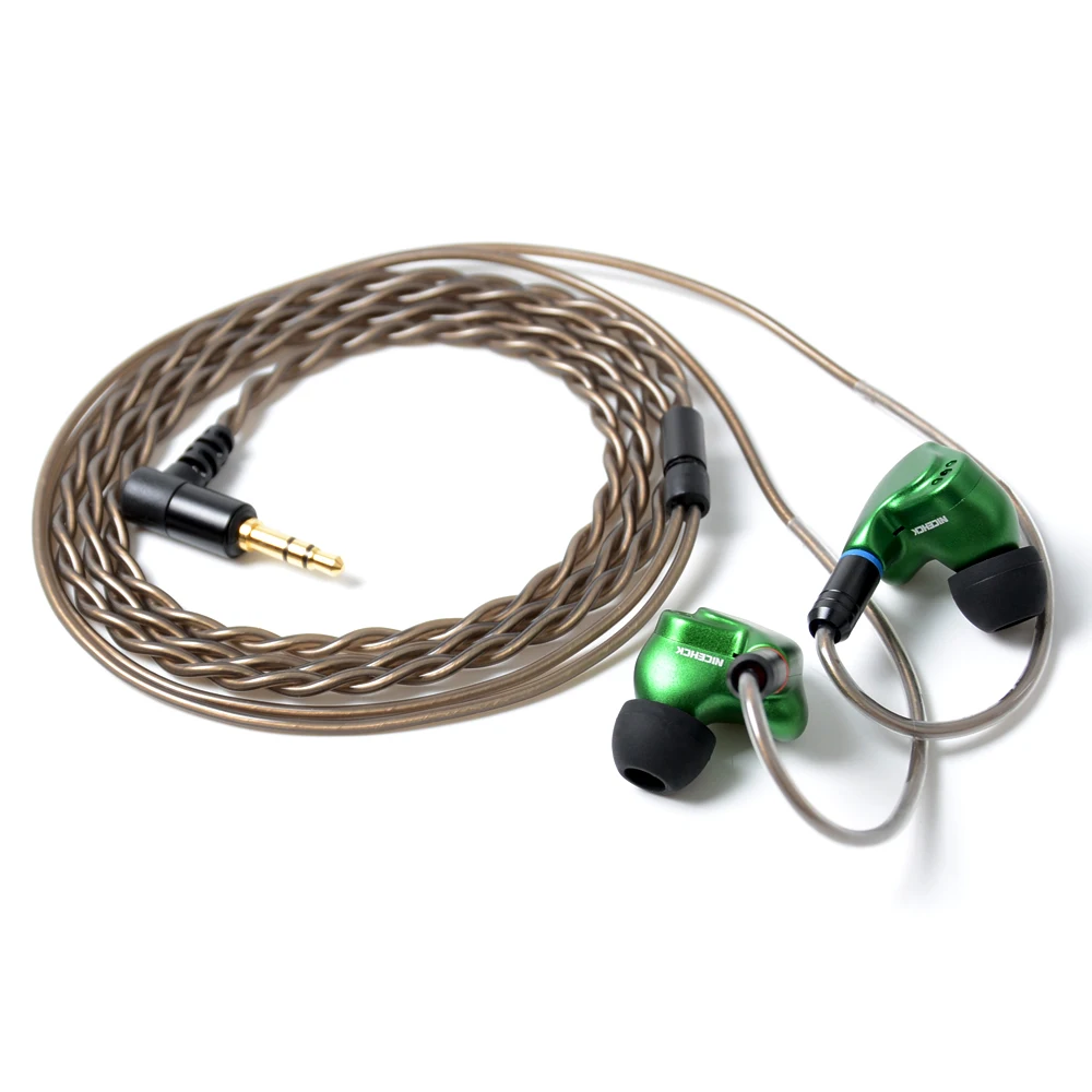 NICEHCK M6 4BA+ 2DD металлические наушники HiFi Hybrid 6 шт в ухо наушники гарнитура монитор наушники с MMCX съемный кабель для наушников
