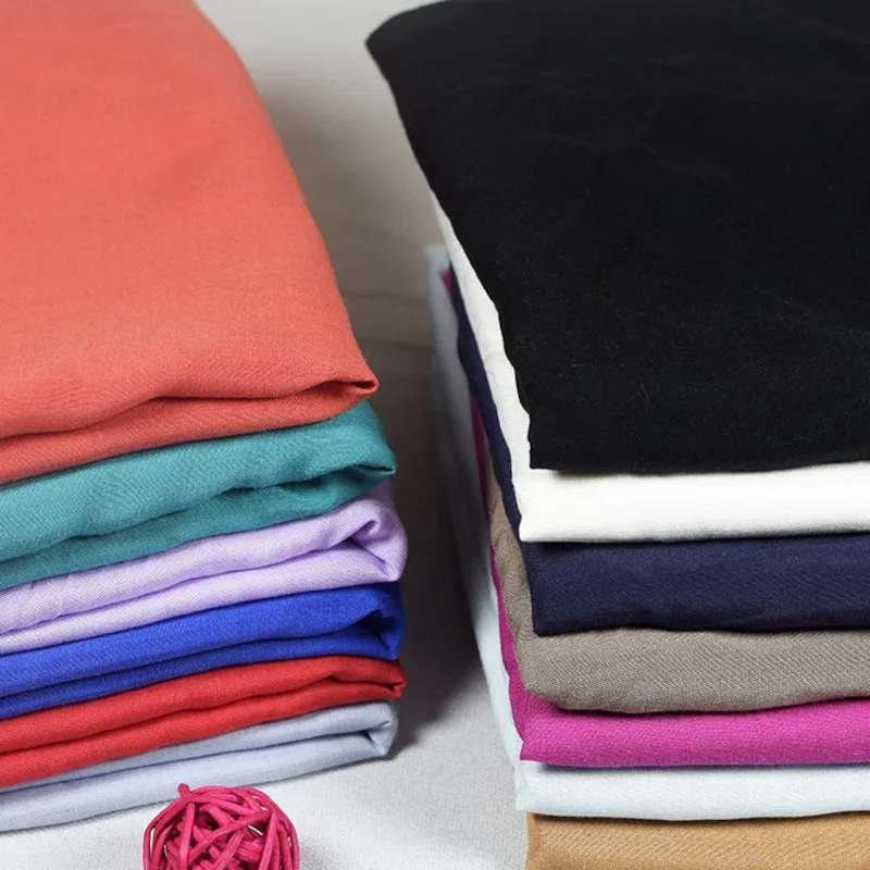 Мягкая легкая драпировка вискоза ткань для платья рубашки подкладочная черный