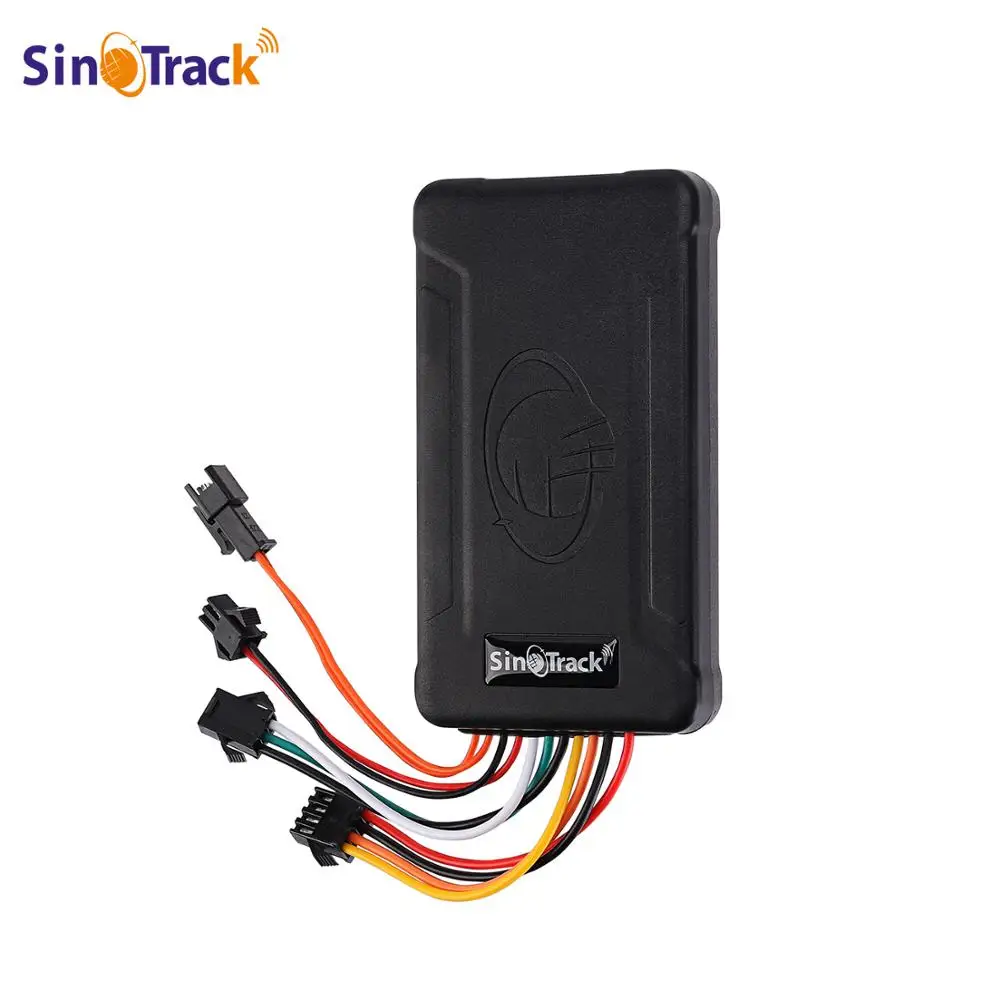 

SinoTrack флэш-трекер GPS для автомобиля мотоцикла, устройство слежения за транспортными средствами с отключением подачи топлива и флэш-памяти