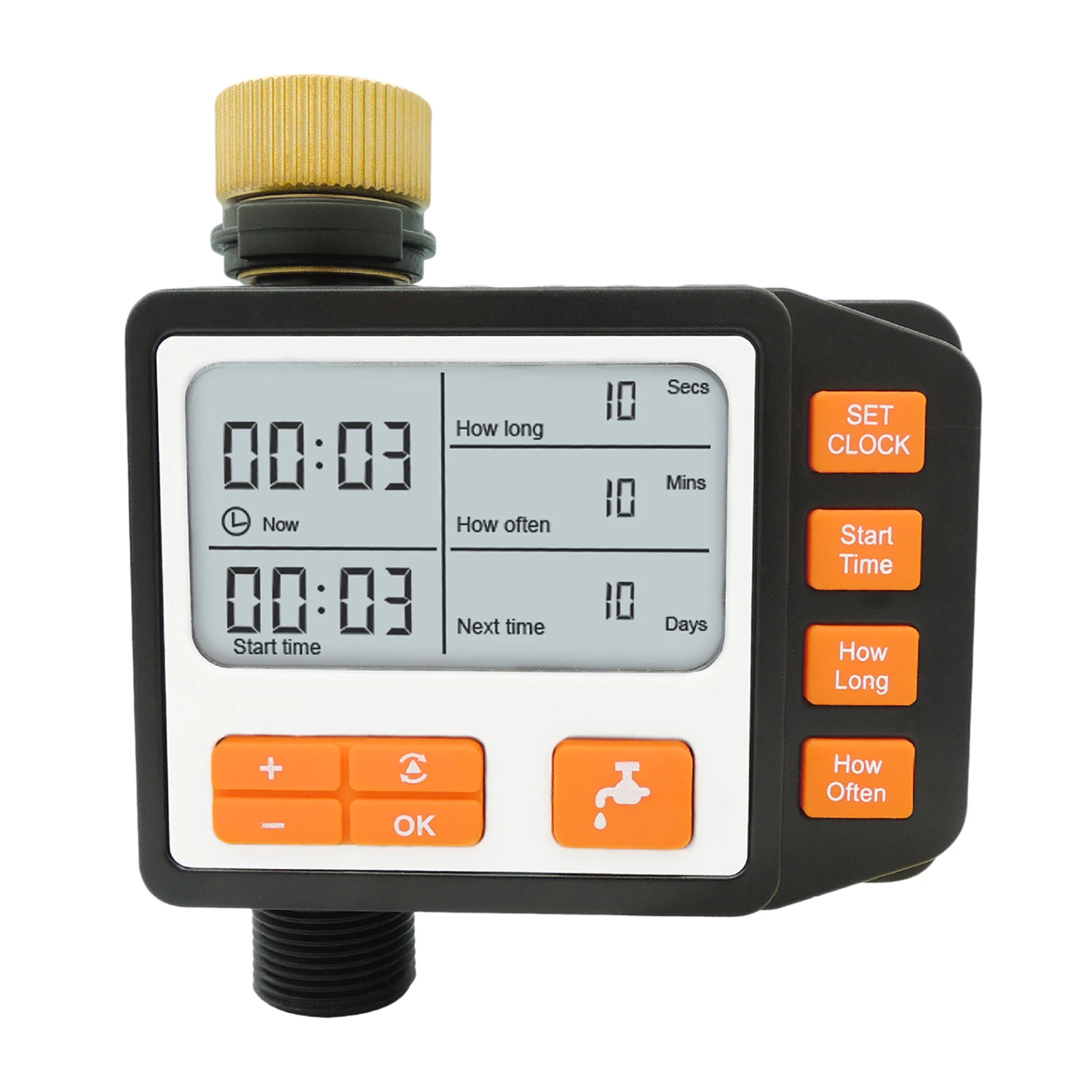 

Waterproof Water Tap Timer US Style Lawn Hose Irrigation Controller