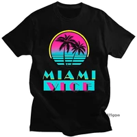 2021 summer new miami vice men t shirt men hip hop t shirt high quality print casual creative t shirt aesthetic clothes