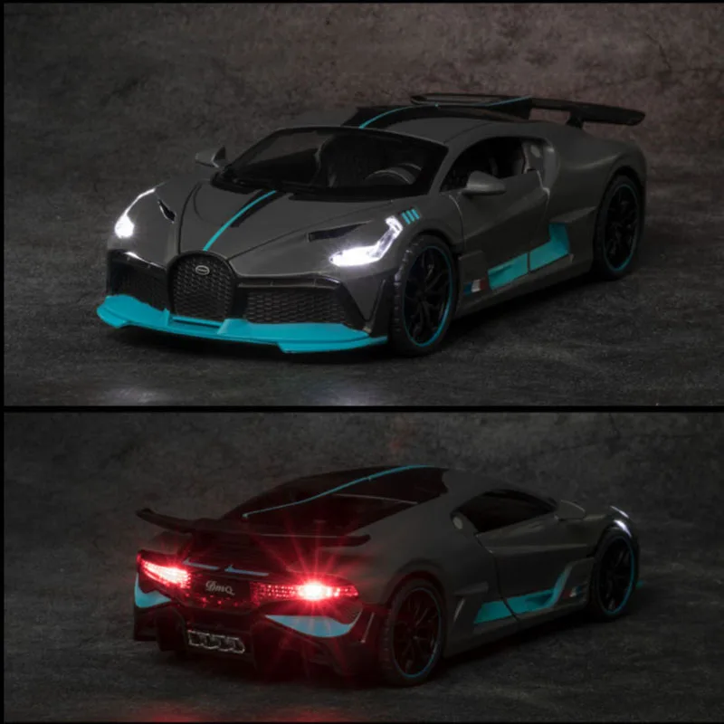 1:32 игрушечный автомобиль Bugatti divo металлический литой и модель автомобиля
